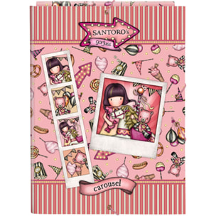 Carpeta folio 3 solapas gorjuss™ fairground "carousel"