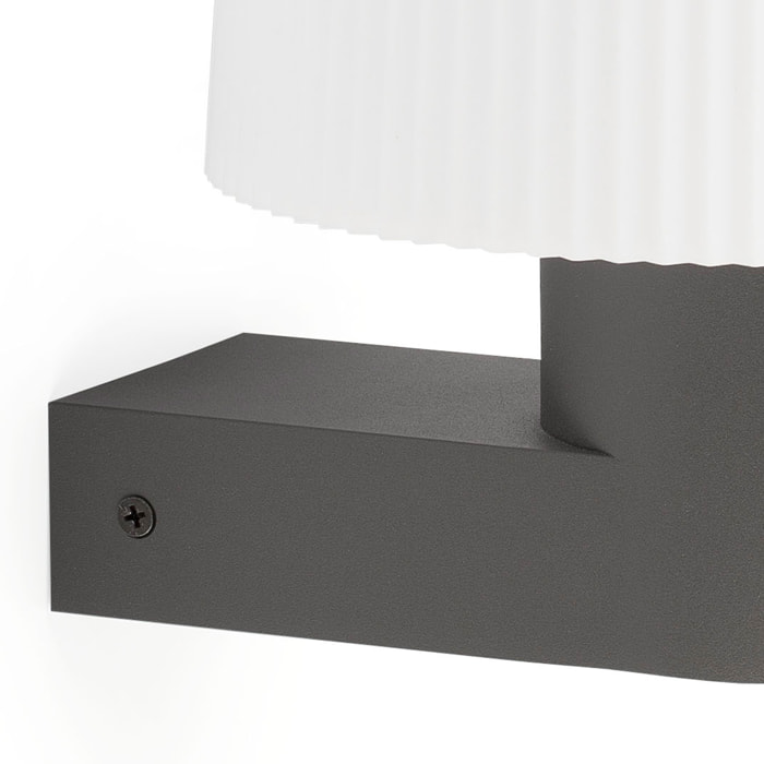 MUFFIN Aplique gris oscuro