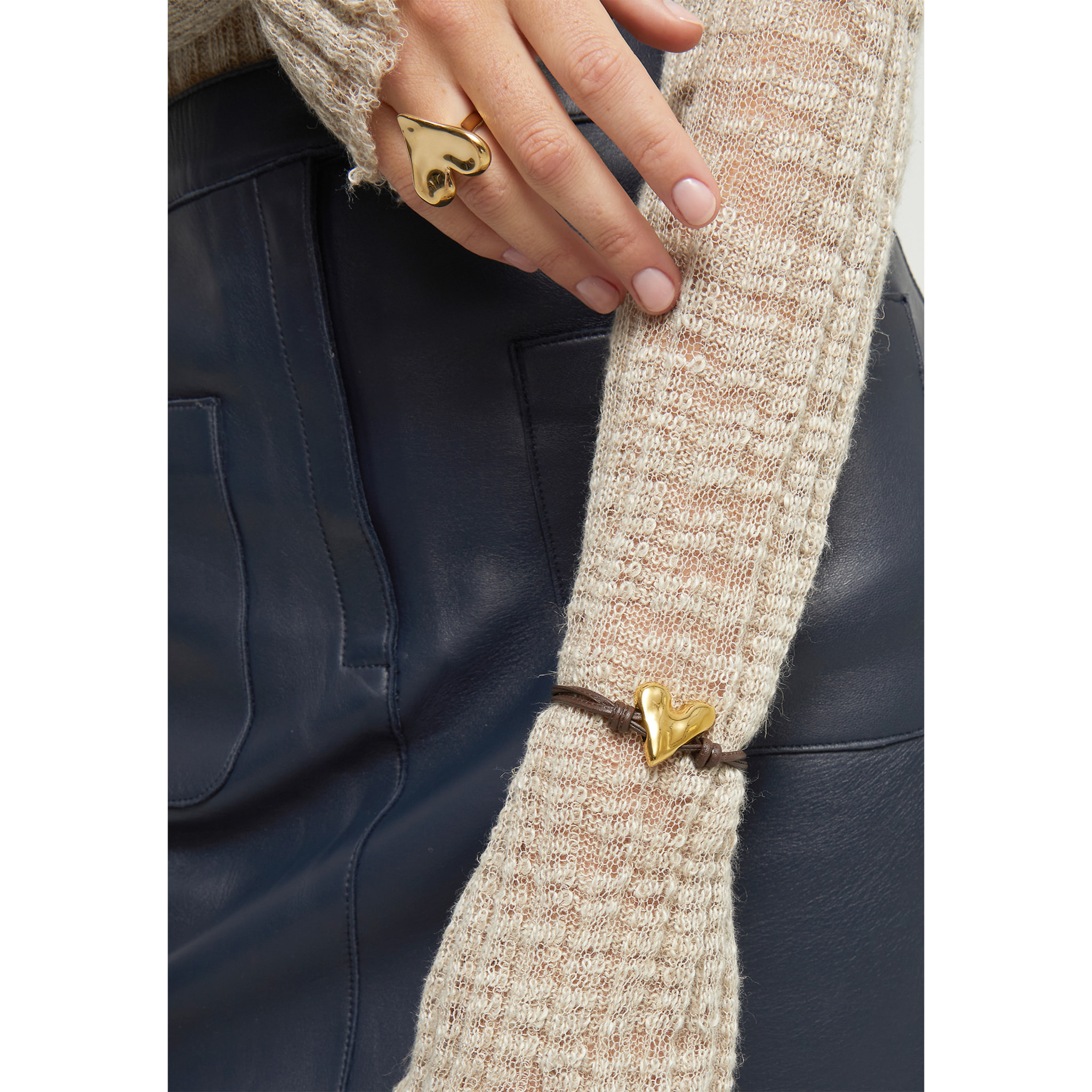 Pulsera PÁLPITO DORADO L