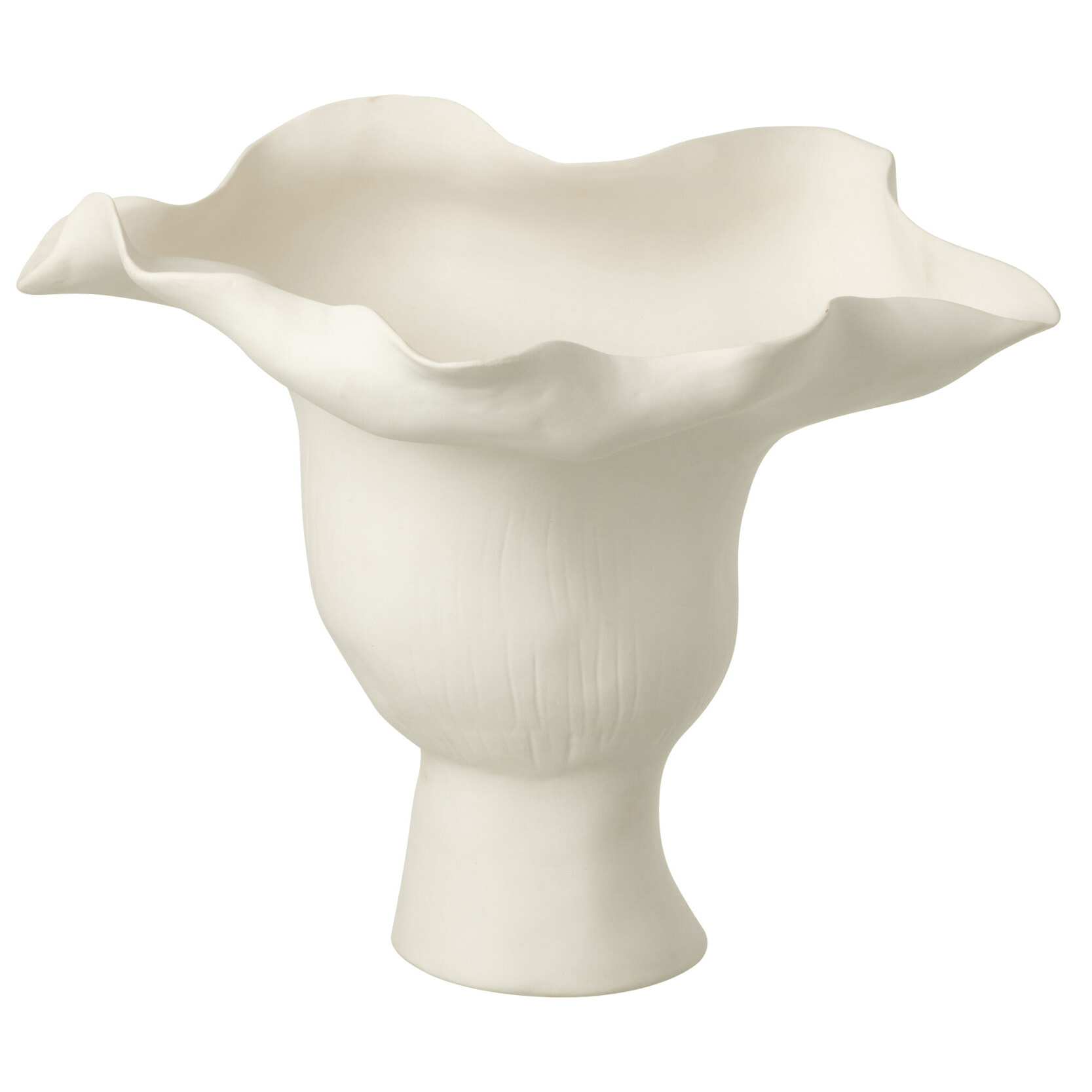 J-Line vase Helix - céramique - blanc