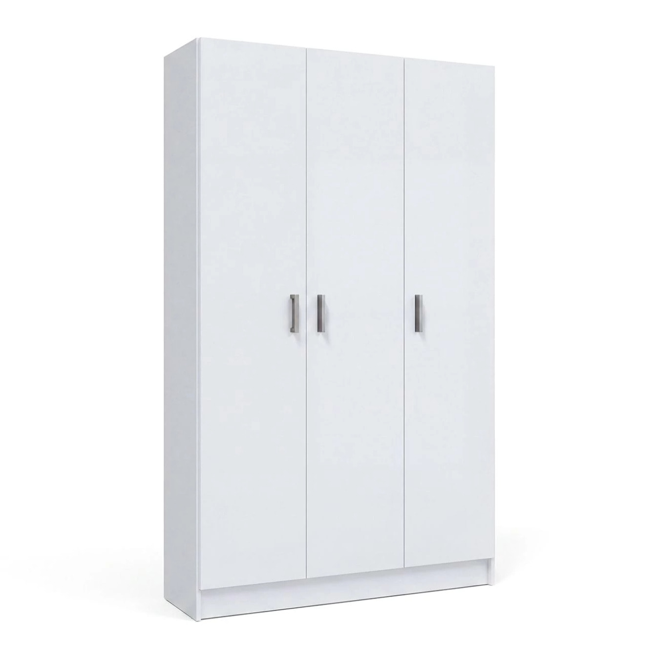 Armario de 3 puertas en blanco artik 109x180 cm Multi Useful Blanco
