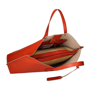 Borsa a mano da donna - Modello Lumena - Vera pelle - 48.0 x 31.0 x 11.0 cm