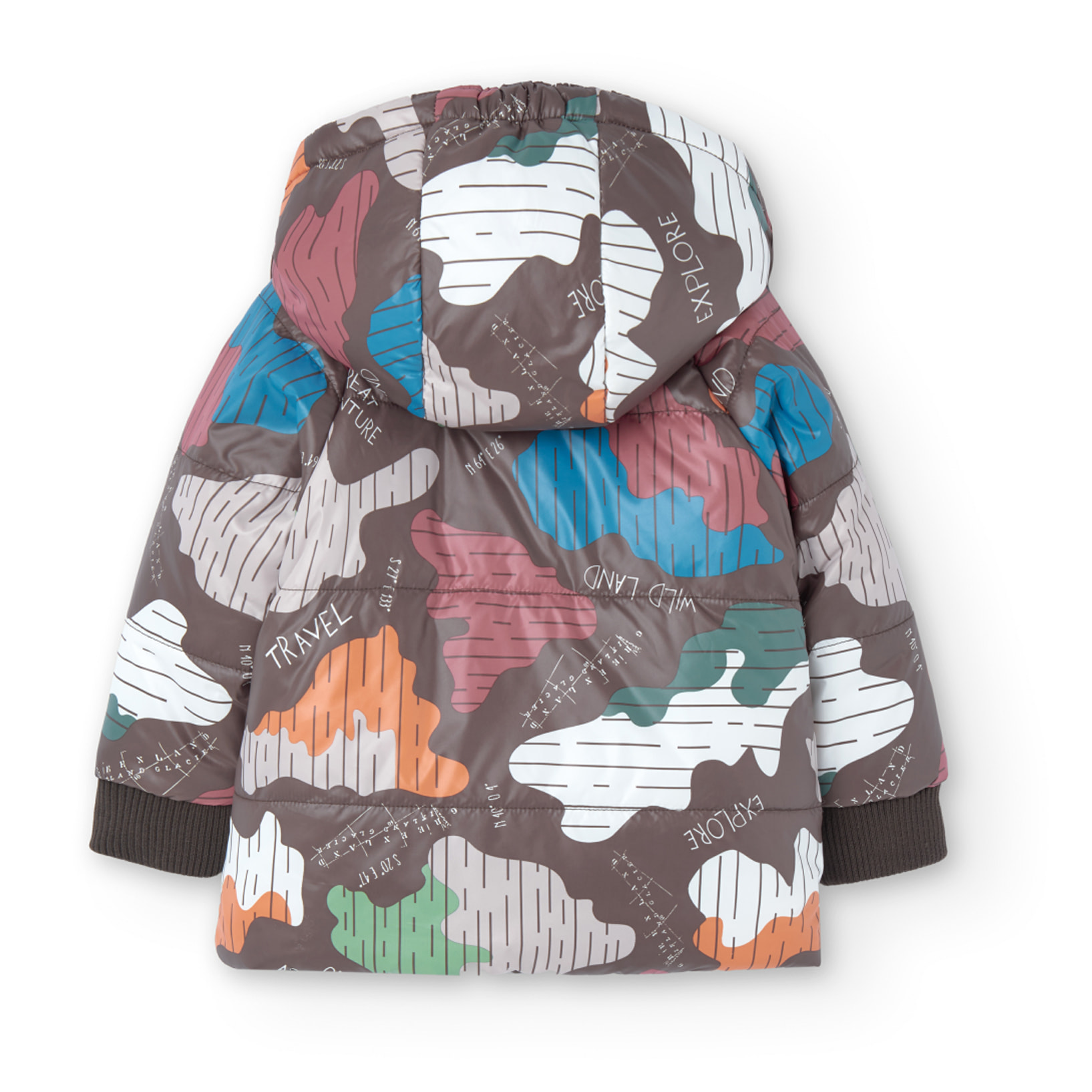 Parka reversible de bebé niño