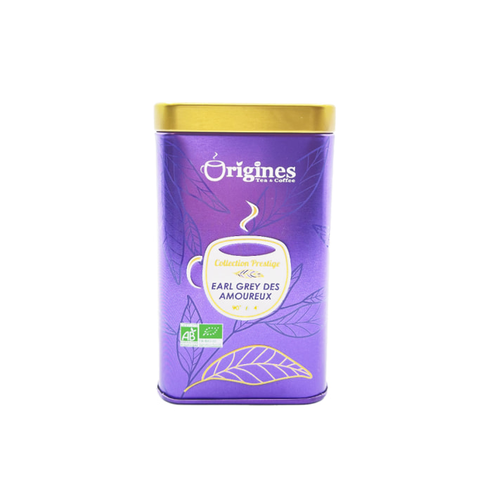 Earl Grey des Amoureux Thé Noir Bio - Boîte Métal 100g