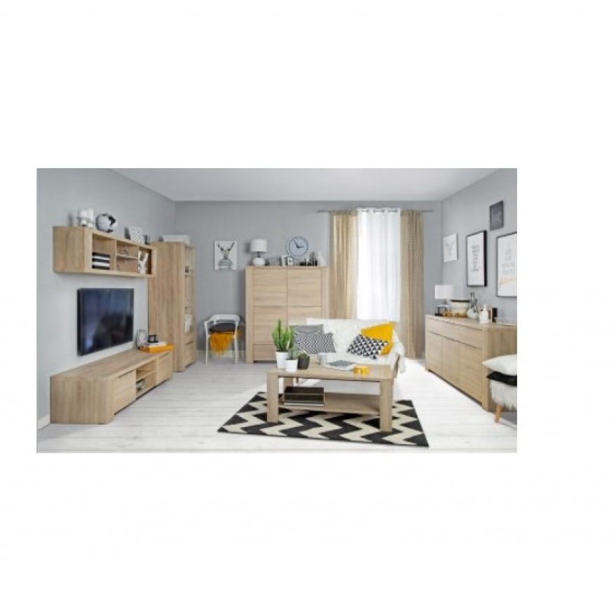 Armoirette 4 portes / 1 tiroir - CALPE