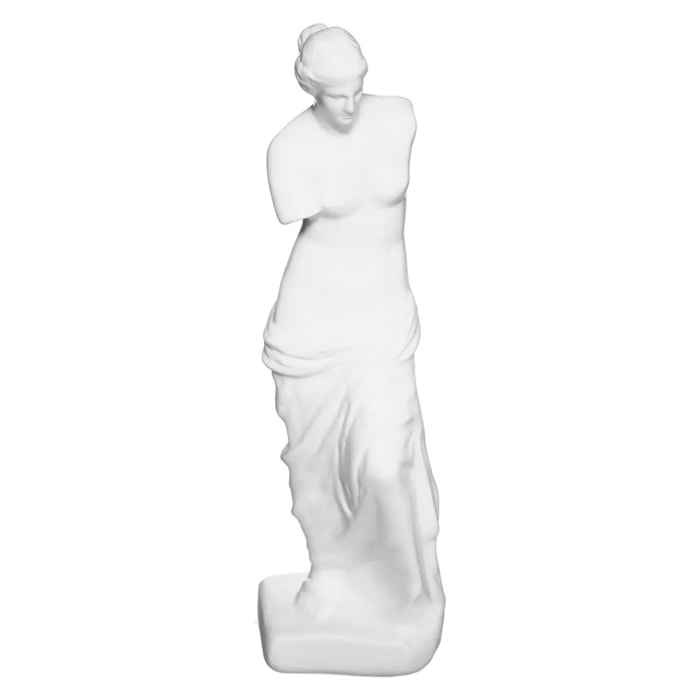 Statue "Vénus de Milo" - résine - blanc H40 cm