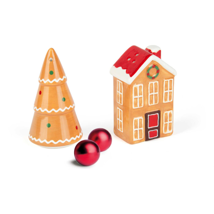 Set Sale e Pepe Excelsa- Wonderful Ginger, Ceramica Multicolore