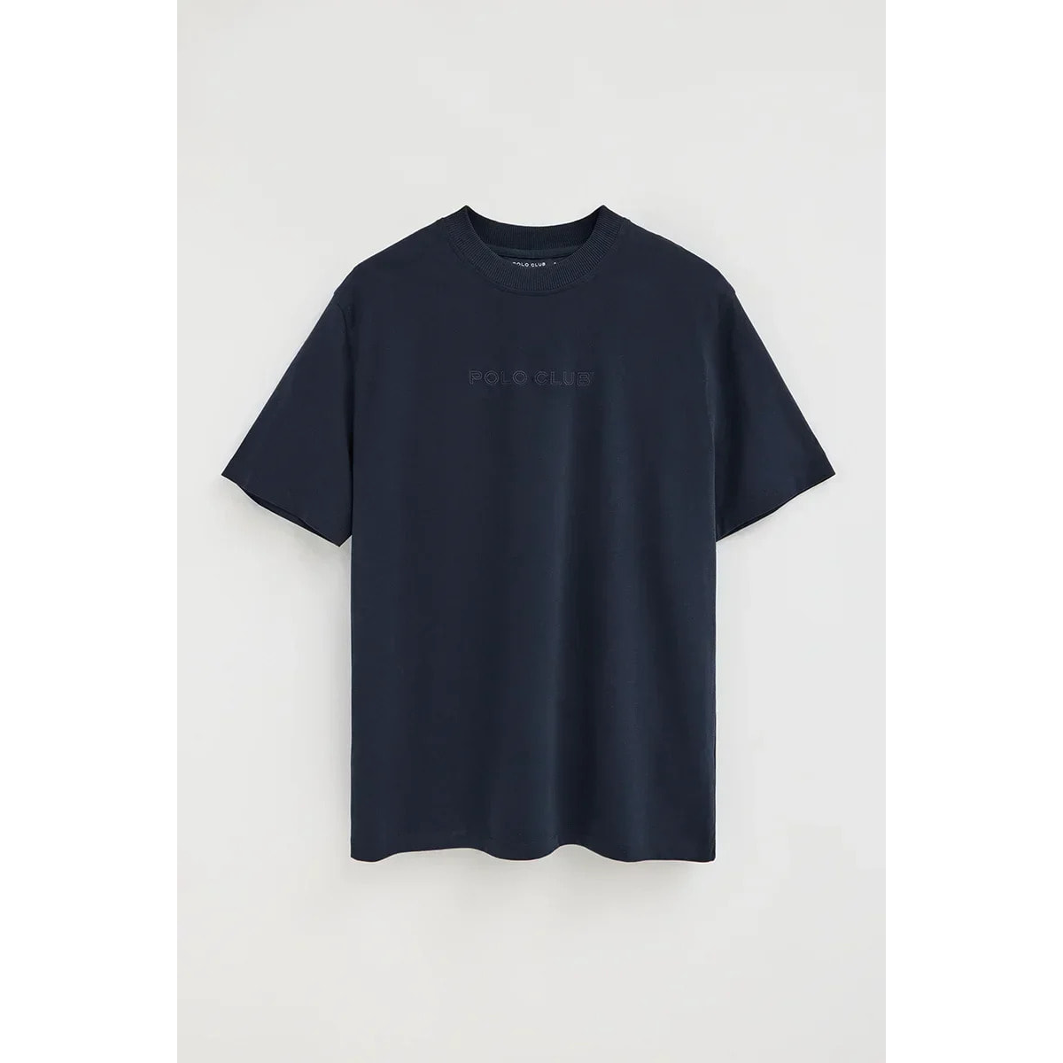 Camiseta azul marino de corte holgado con bordado Polo Club