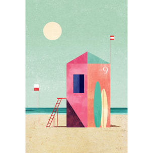 Tableau de la mer surf hut  Tableau plexiglas