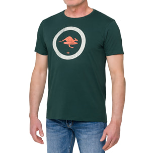 T-shirt in cotone 150 gr Hot Buttered Kailua Verde