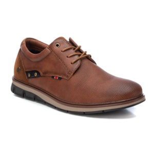 Zapato blucher/derby camel