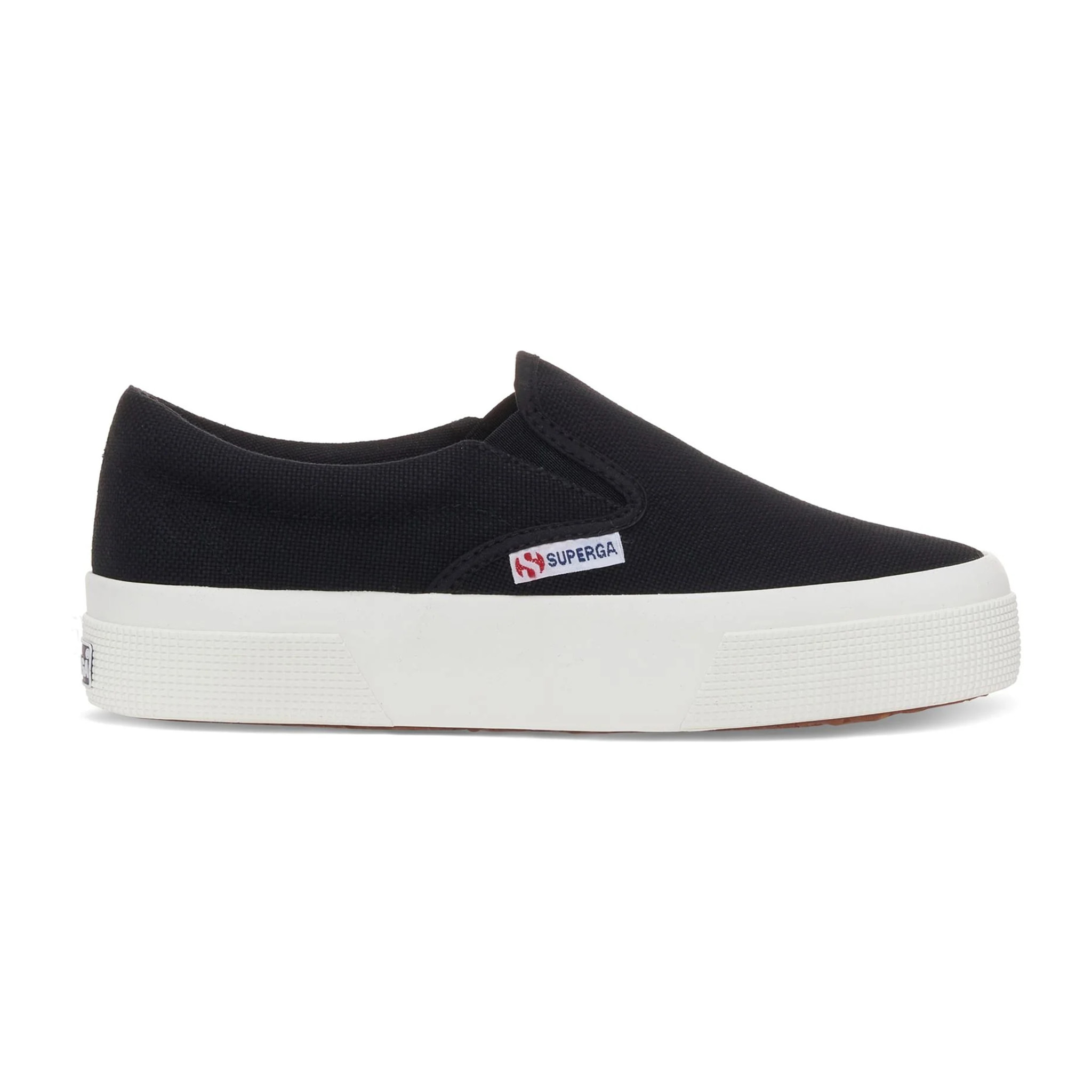 Superga - Scarpe da donna Donna Nero - 2740 Platform Slipon