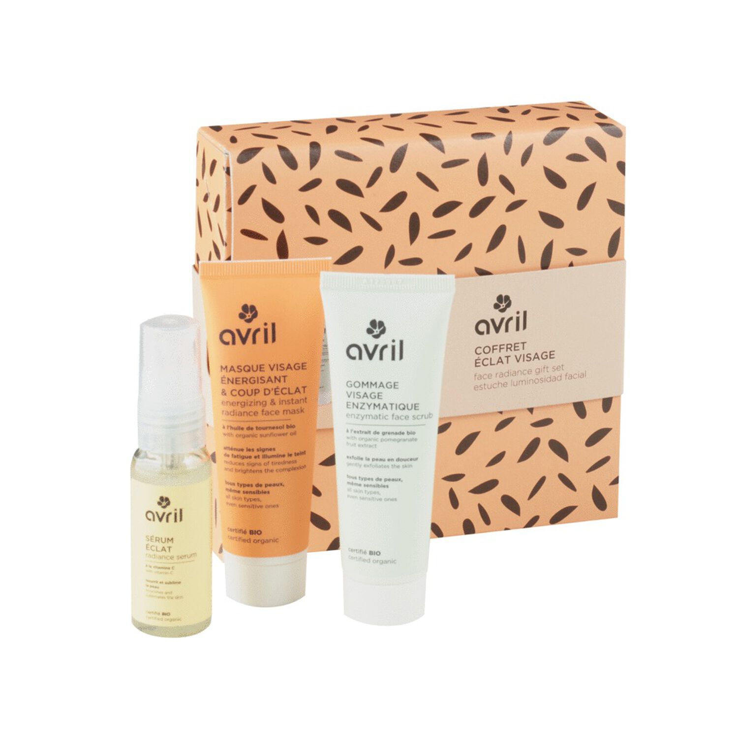 Éclat Visage - Coffret Sérum Éclat 30 ml + 2 Produits