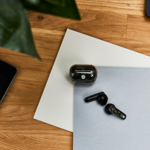 Ecouteurs Sans Fil Transparent Led