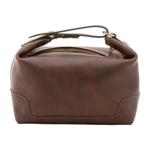 Borsa a mano  unisex In Vera pelle Made in Italy 24x19x18 cm