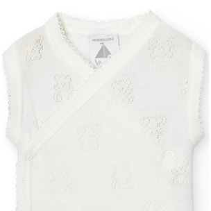 Body Tirante Cruzado Calado Ositos