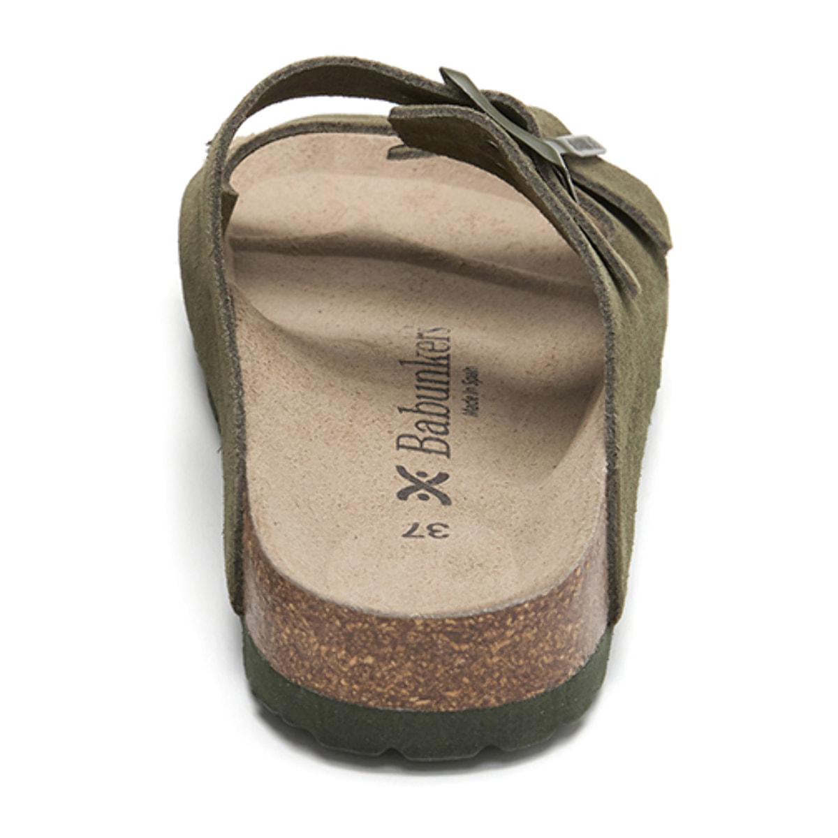 SANDALIA BABUNKERS VERDE