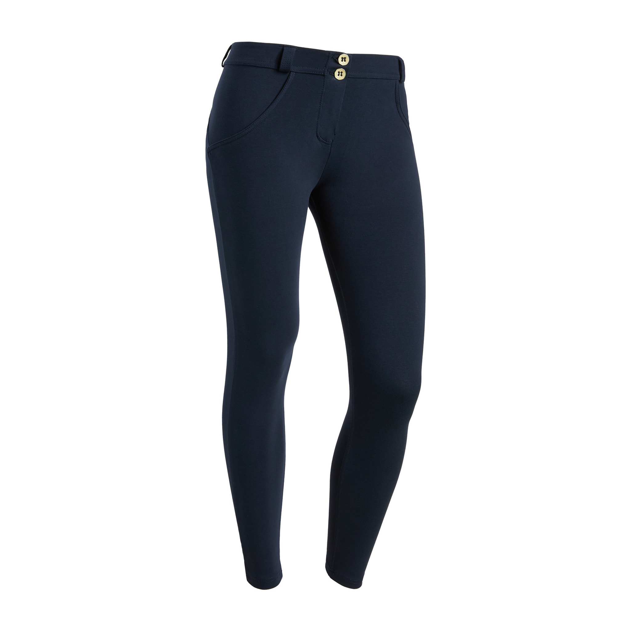 Pantaloni push up WR.UP® superskinny a clessidra in cotone