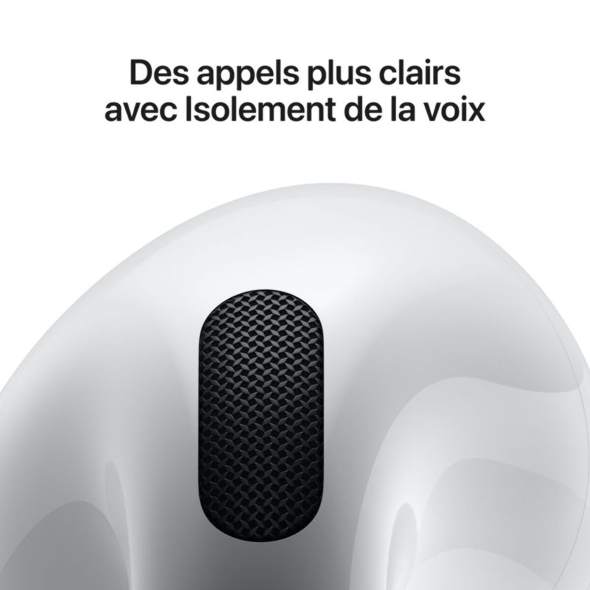 Ecouteurs APPLE AirPods 4 ANC - Réduction de bruit