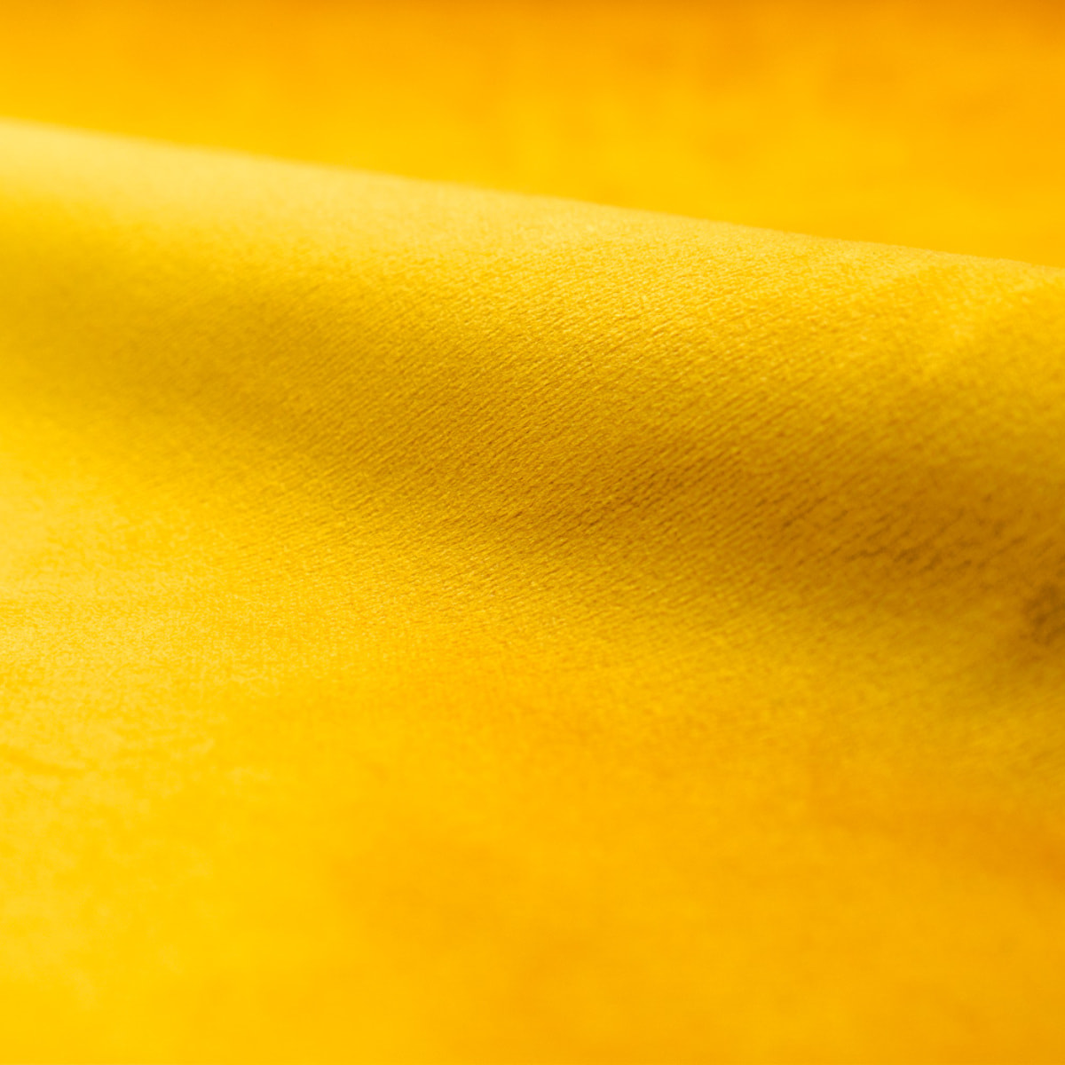Ensemble canapé et fauteuil en velours jaune 4 places - Mona