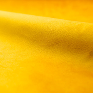 Ensemble canapé et fauteuil en velours jaune 4 places - Mona