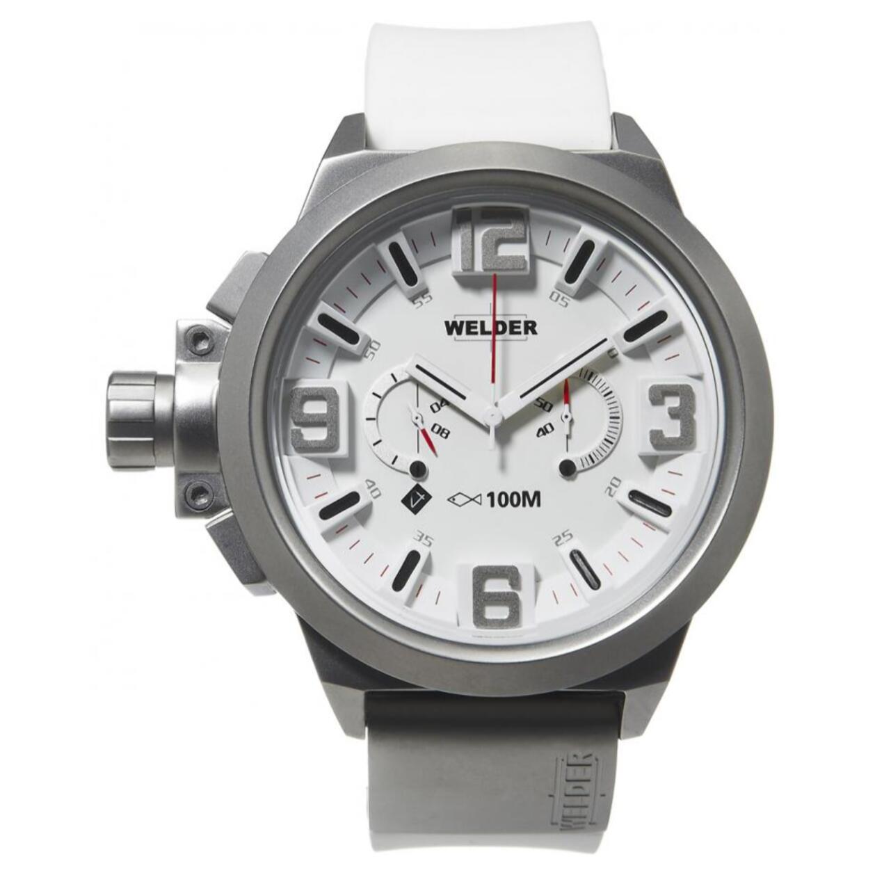 Reloj Welder K22-900 Hombre Analogico Cuarzo con Correa de Silicona