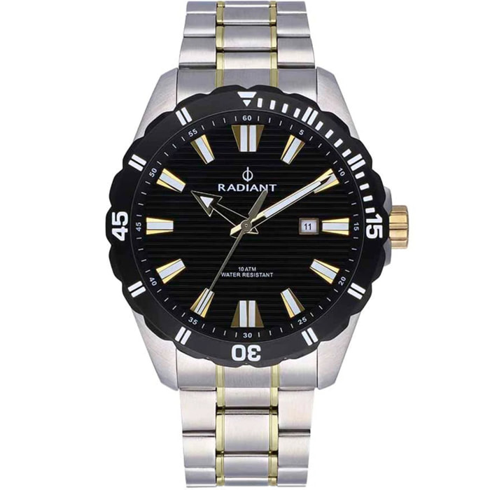 Reloj Radiant RA602201 Hombre Analogico Cuarzo con Correa de Metal