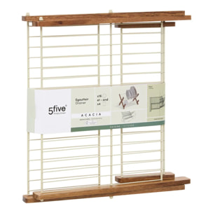 Egouttoir pliant Acacia beige