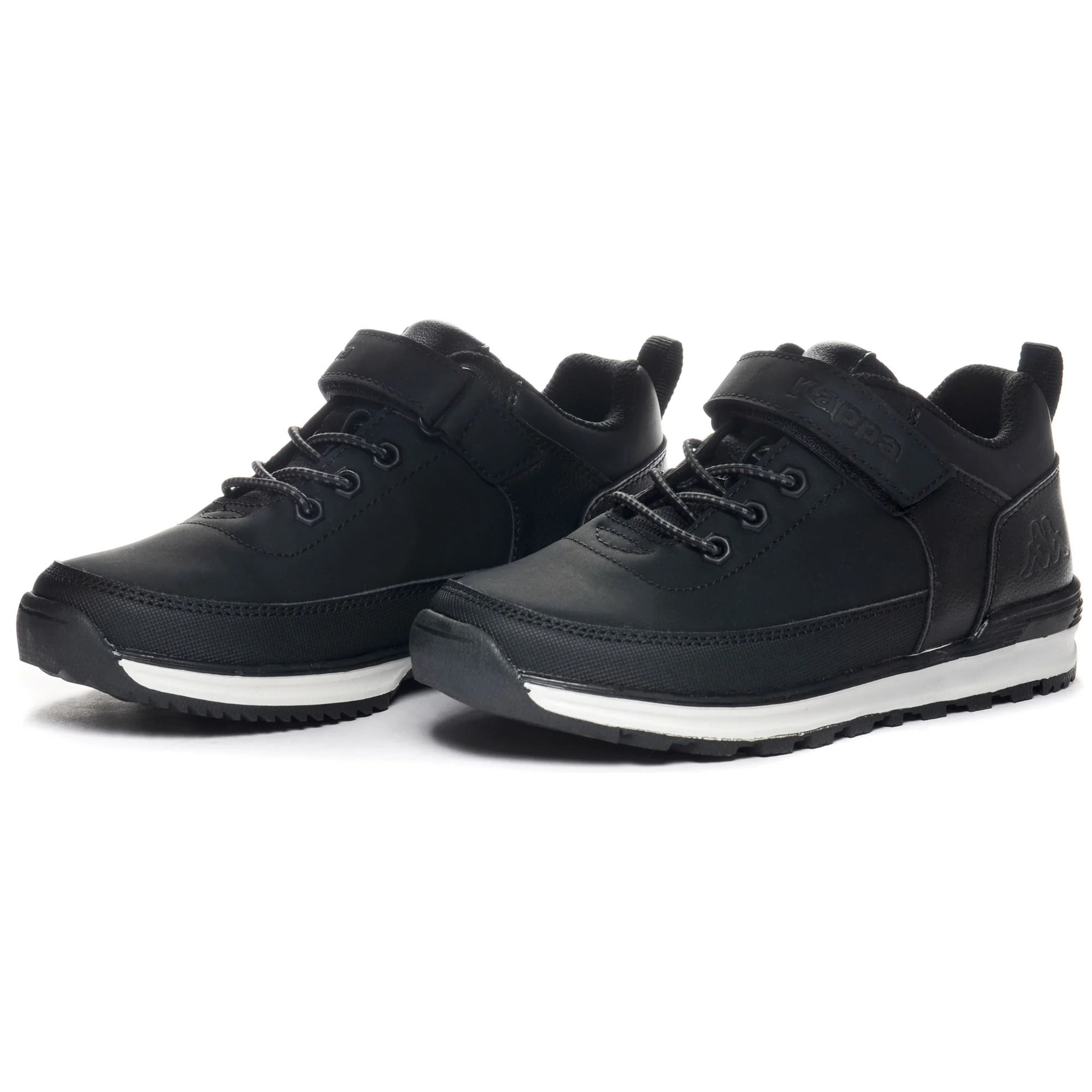 Kappa - Sneakers Bambino/a Nero - Logo Monsi Ev Kid