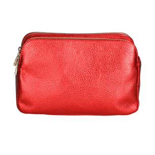 Pochette da donna - Modello Giovanna - Vera pelle - 16.0 x 23.0 x 9.0 cm