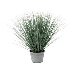 J-Line herbes en Pot - métal/plastique - bleu/vert - large