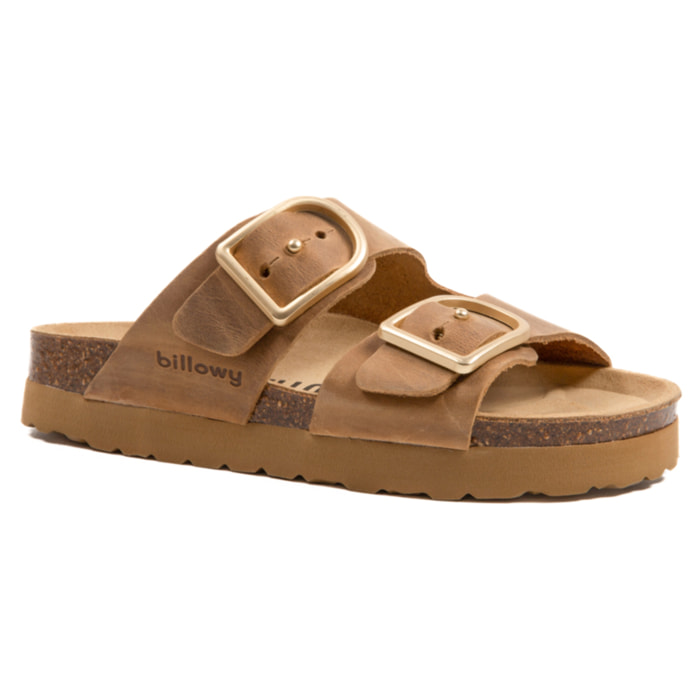 SANDALIA PLATAFORMA BILLOWY MARRON