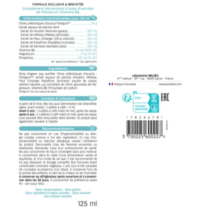 PEDIAKID - Sirop Nervosité -Complément Alimentaire Naturel - Formule Exclusive au Sirop d'Agave - Favorise l'Apaisement - Réduit l'Agitation - Arôme Naturel Cassis - Lot de 3 Flacons de 125 ml
