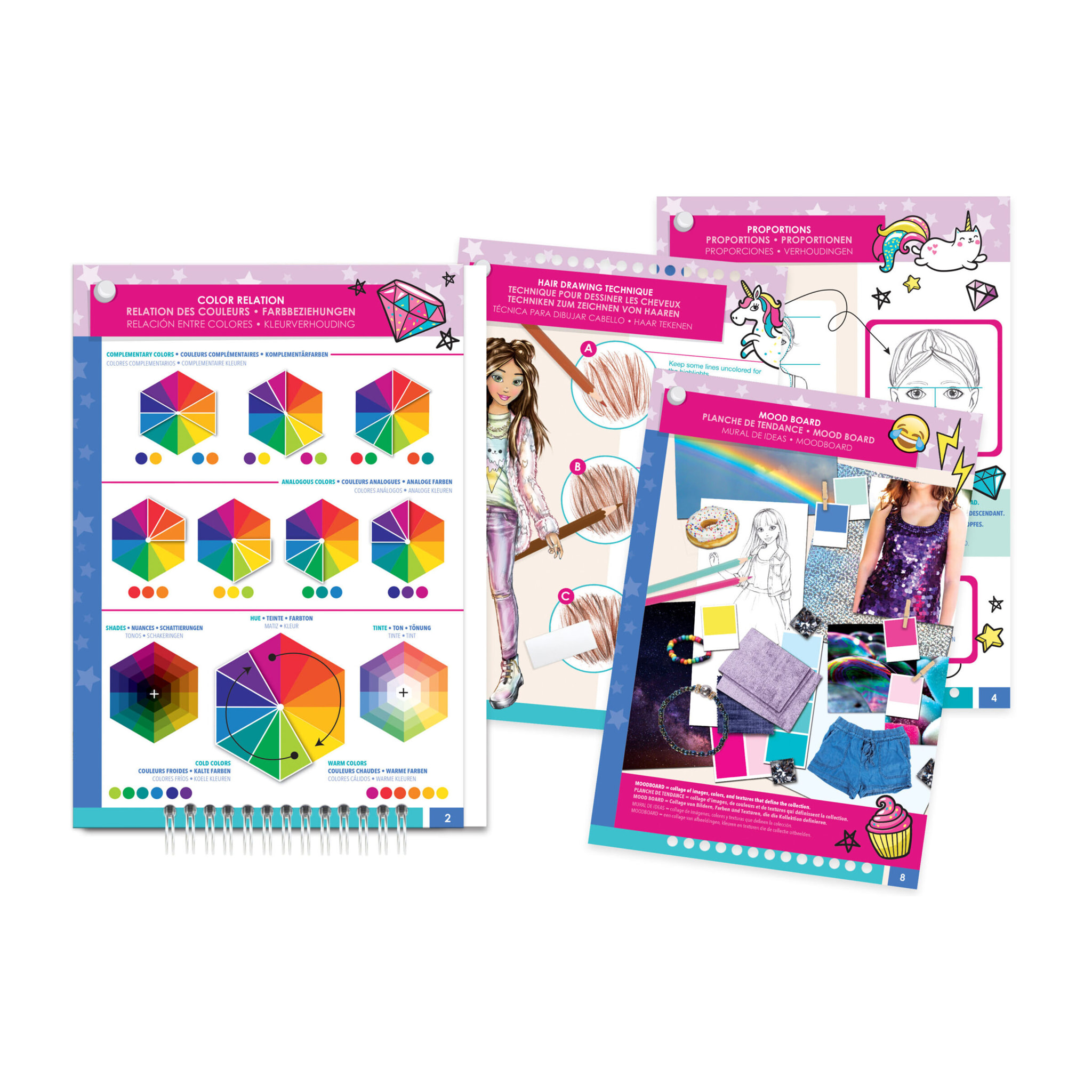 Blocco da Disegno Stilista: Fashion Design Sogno Digitale Make It Real