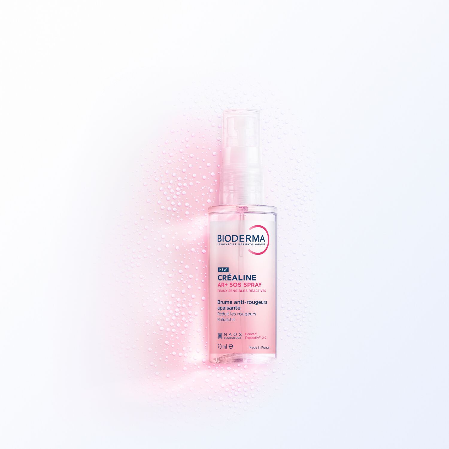 Crealine AR+ - SOS Spray - Brume anti-rougeurs apaisante 70 ml