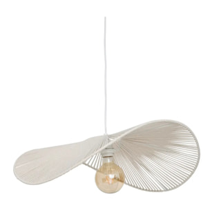 Suspension Adelia blanche D58cm