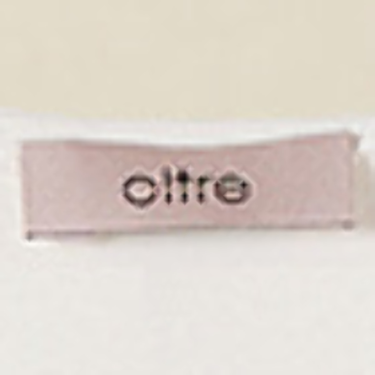 Oltre - T-shirt bimaterica - Bianco