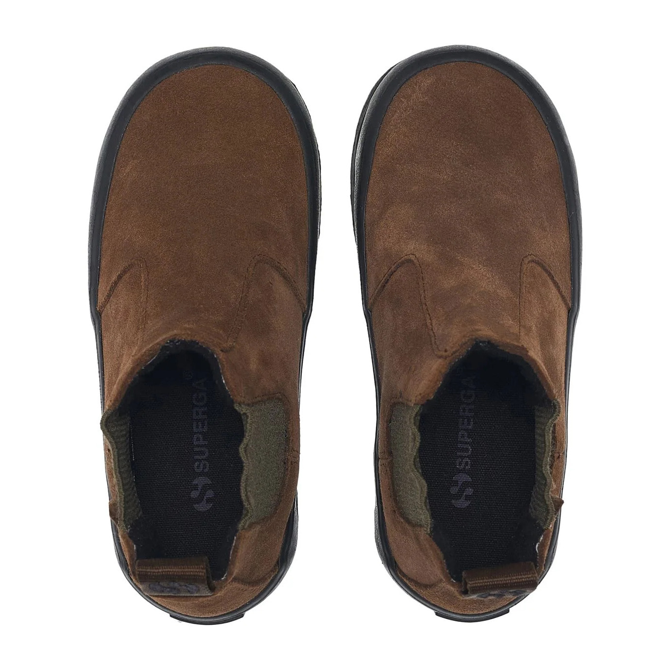 Superga - Botines Niño/a Marrón - 2665 KIDS ALPINA SUEDE
