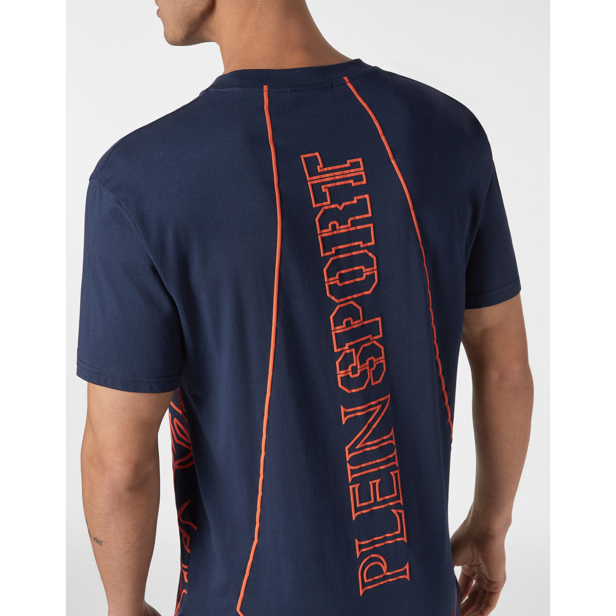 PLEIN SPORT Camiseta Cuello Redondo TIGER