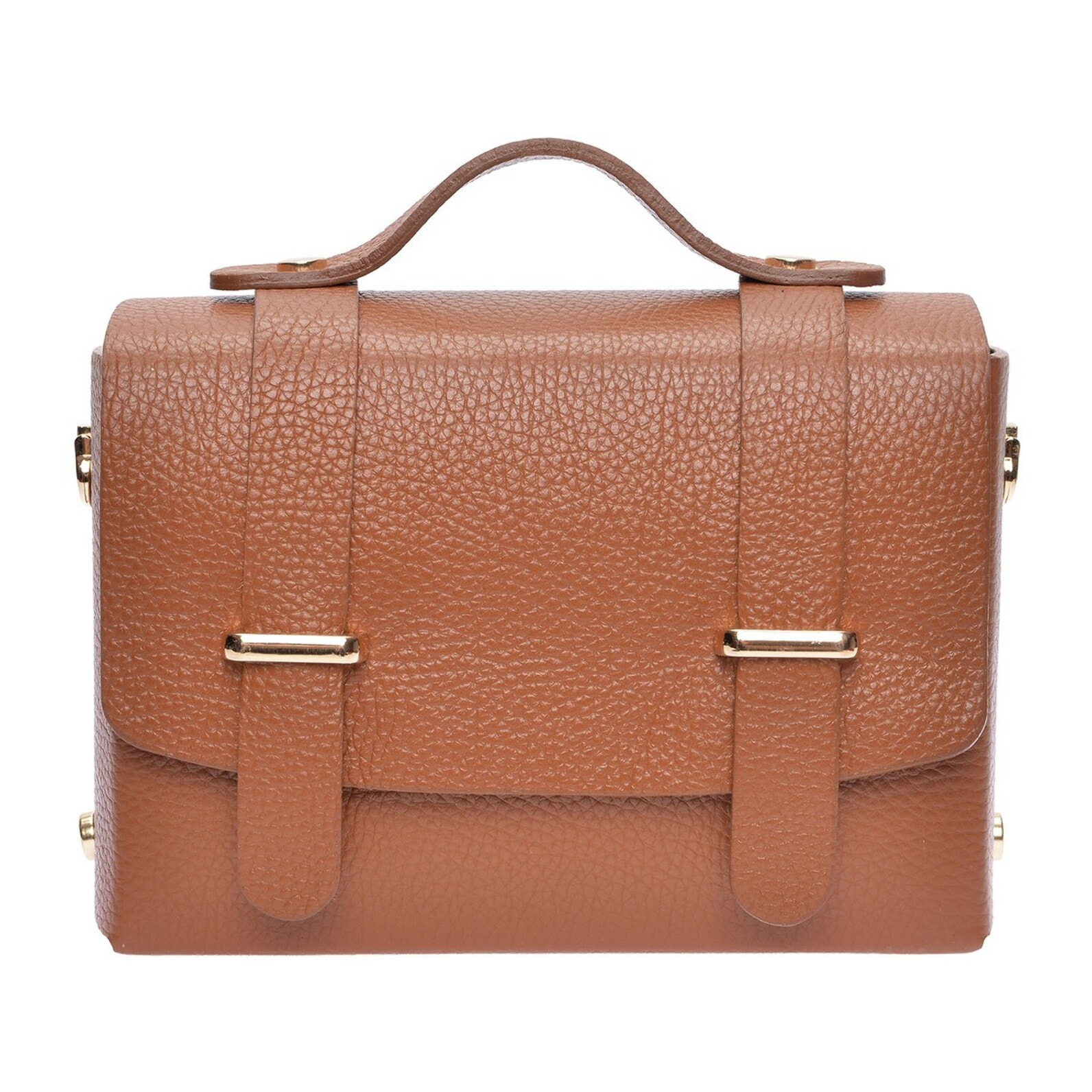 Borsa a mano Anna Luchini Cammello