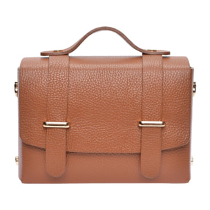 Borsa a mano Anna Luchini Cammello