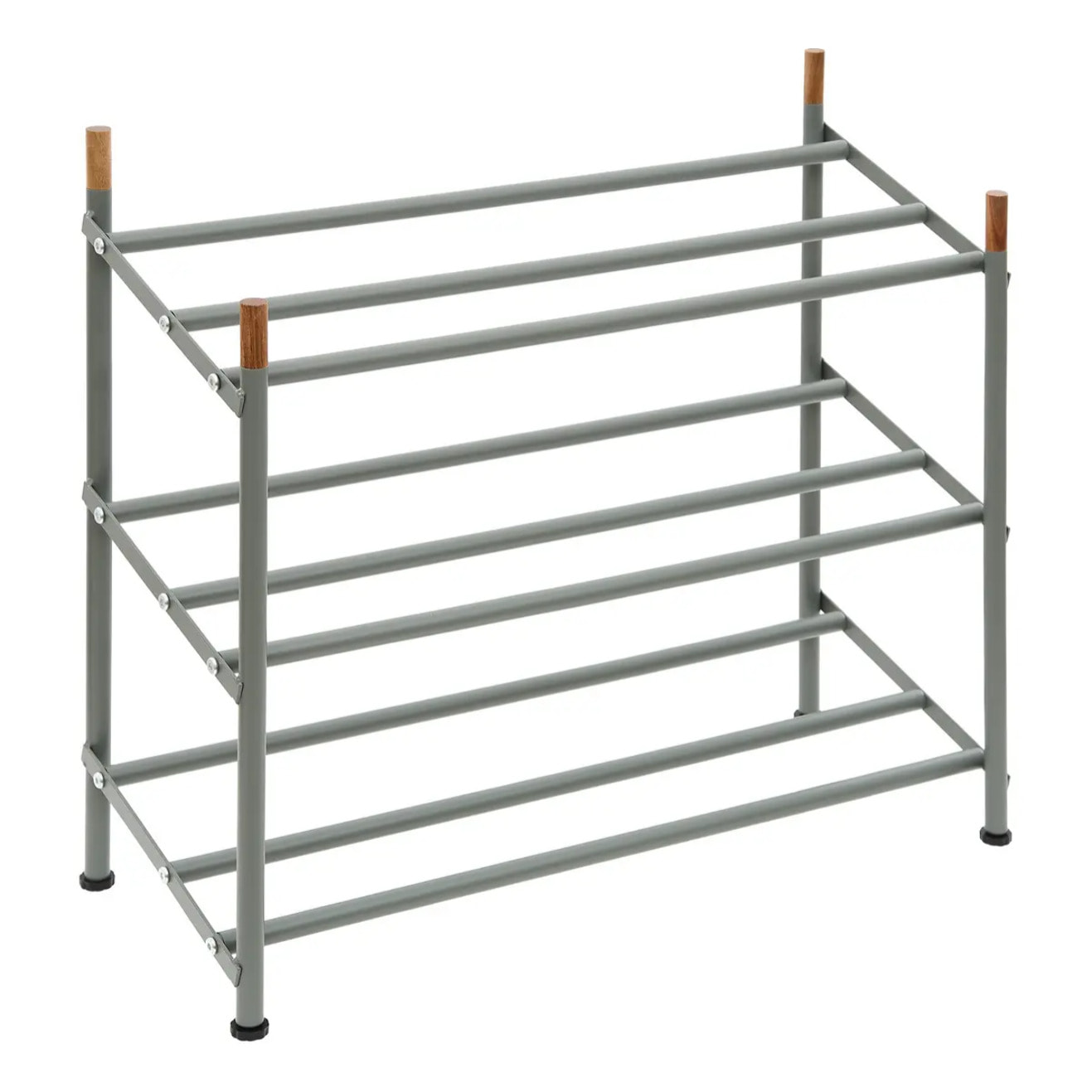 Range-chaussures extensible 6/12 paires Cassie vert