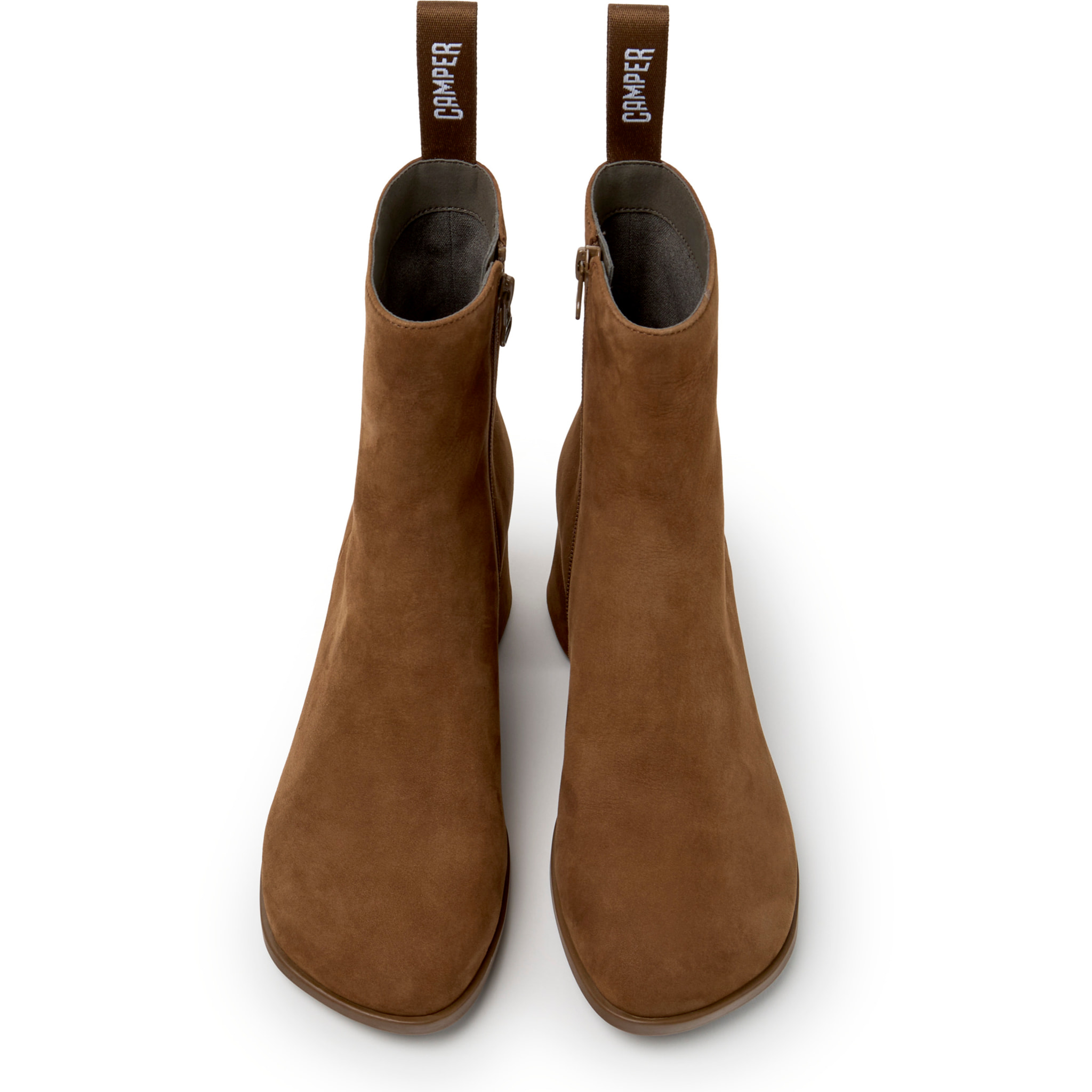 Botines - CAMPER Kora - Marron - Piel nobuk