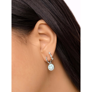 Orecchino Smiley Sky Enamel