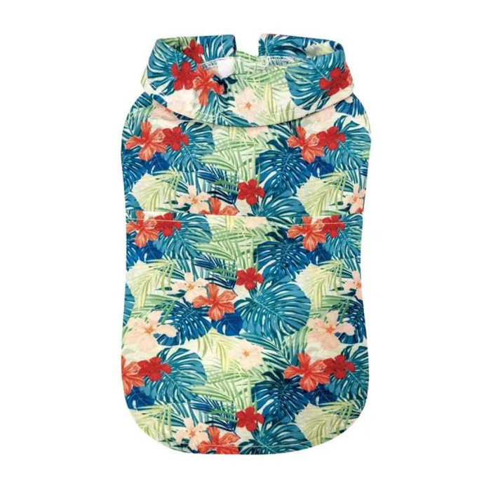 Maglia per cane - Fantasia Hibiscus 45cm