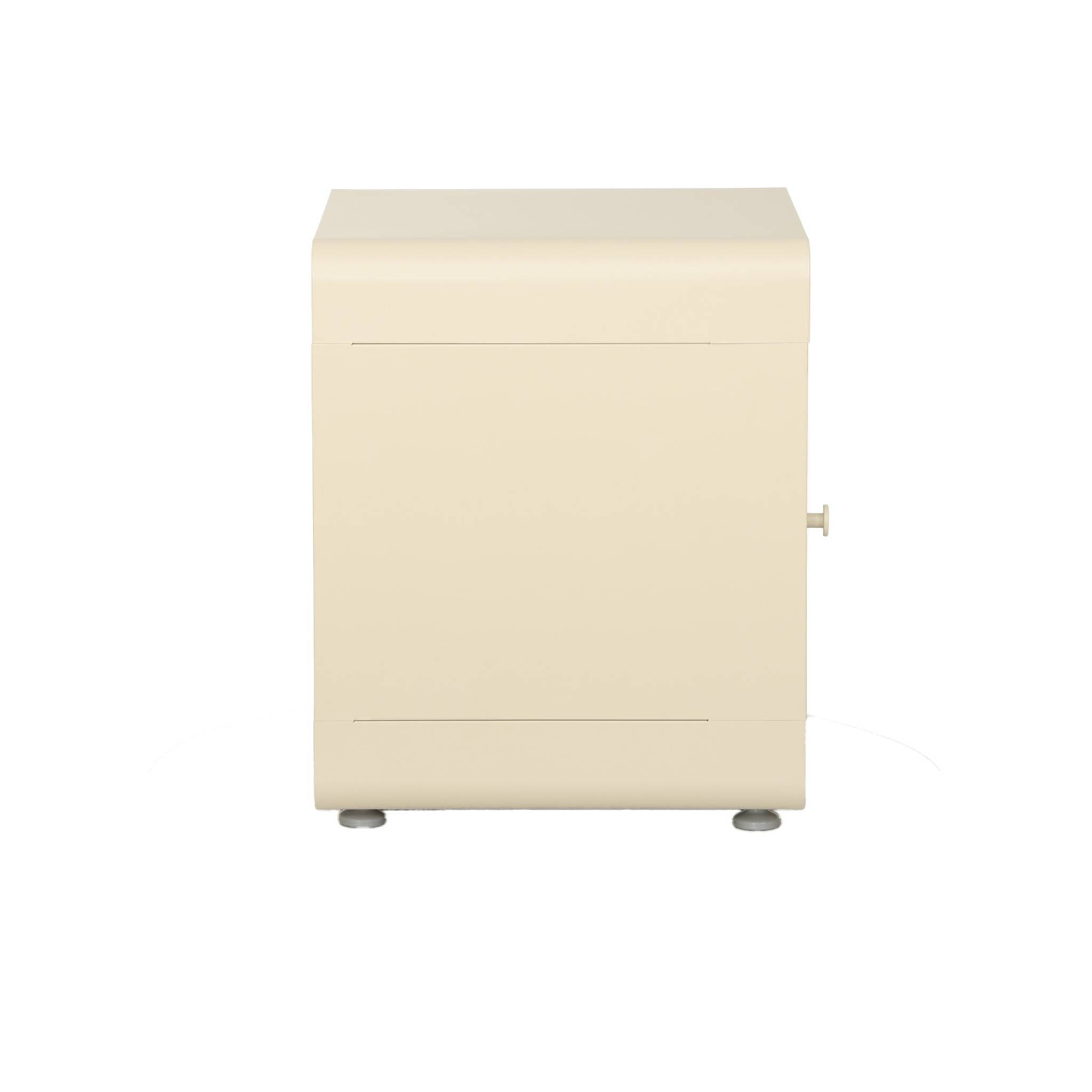 Table de chevet industrielle acier 1 porte TRIBECA