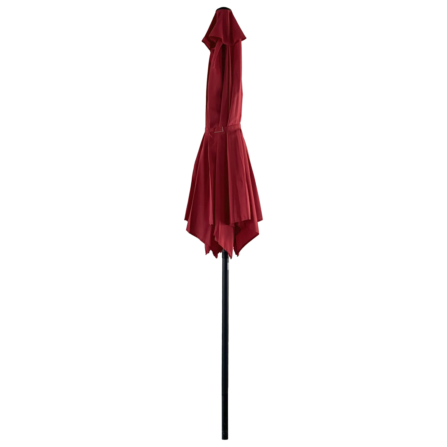 Parasol droit HAPUNA rond - Rouge