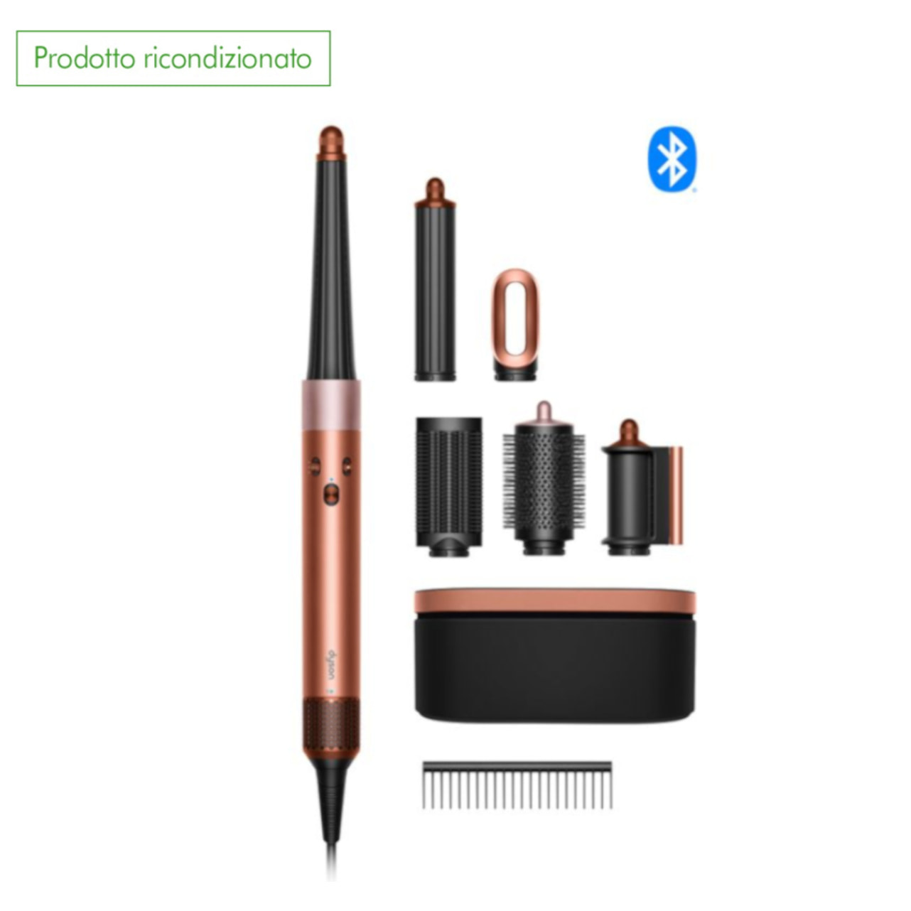 Multi-styler asciugacapelli Dyson Airwrap i.d.™ connesso (Amber Silk) | Ricondizionato