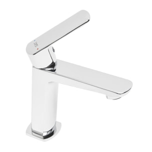 Mitigeur lavabo Feel, sans tirette, chrome SATBSFEEL271 avec une garantie de 5 ans