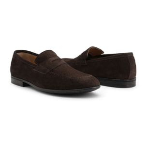 Zapatos Slippers para Hombre - Duca di Morrone Leone Suede Brown